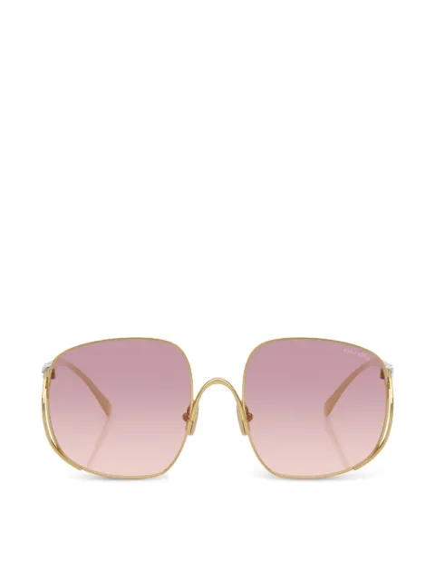 Miu Miu Eyewear square-frame sunglasses Gold MUA57S575AK40S