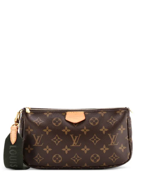 Louis Vuitton Pre-Owned Multi Pochette Accessoires Monogram Canvas crossbody bag Brown YSGGAX9YJP9Z7IMY