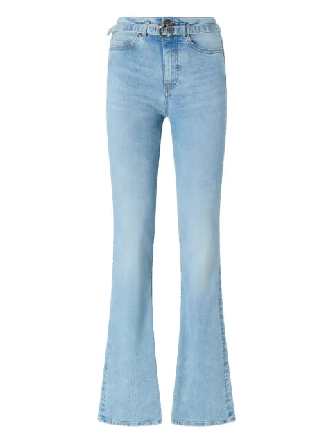 PINKO light jeans with belt and Love Birds buckle Blue 100166A33K