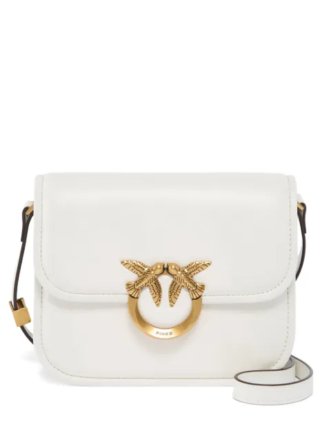 PINKO medium shoulder bag Love Bag Box in nappa leather White 104297A26L