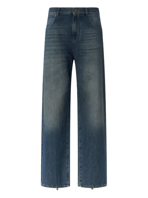 PINKO loose-fit jeans with rear zips Blue 106387A35M
