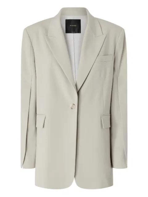 PINKO flowing jacket with slits Grey 106618A18E