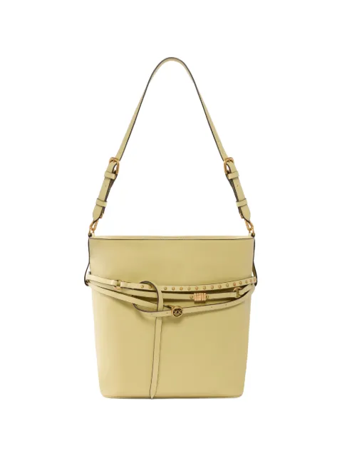PINKO medium studded-strap bucket bag Yellow 106339A0QO