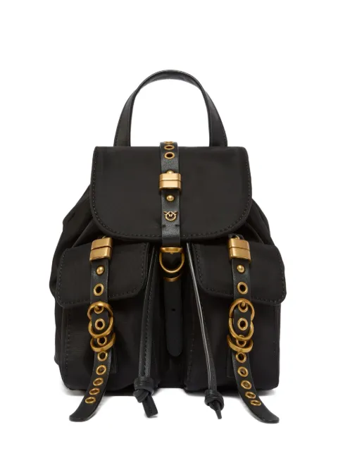 PINKO small nylon backpack Black 106053A358