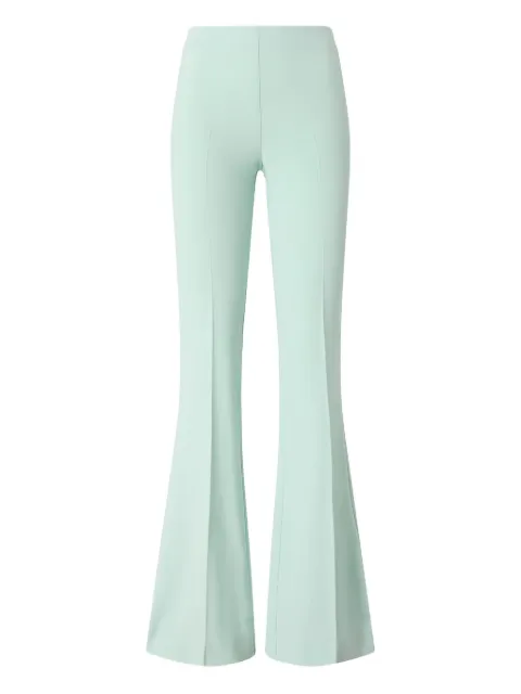 PINKO flared trousers with pressed pleat detail Green 106445A2Q2