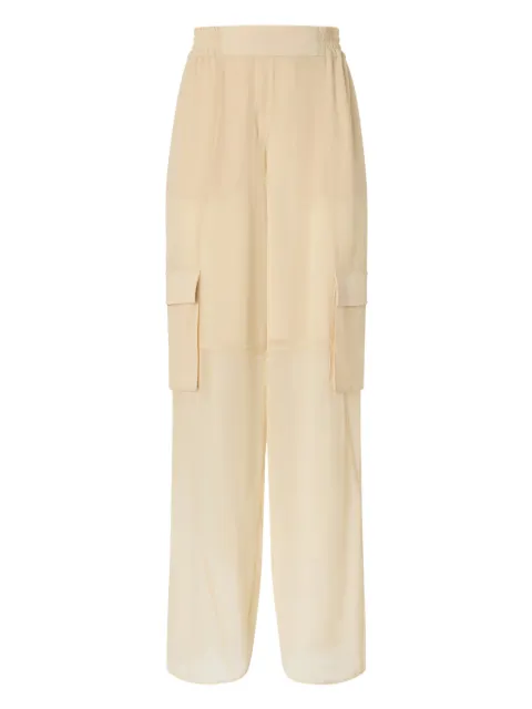 PINKO lightweight trousers with cargo pockets Neutrals 106792A3AT