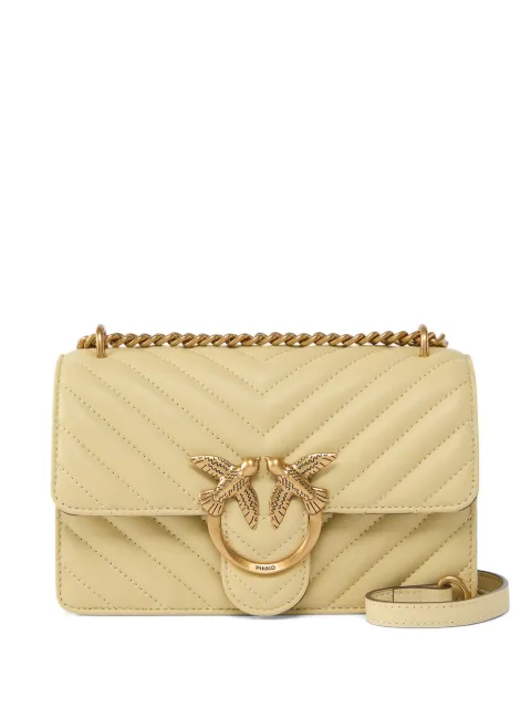 PINKO small shoulder bag Love Bag One chevron Neutrals 100074A0GK