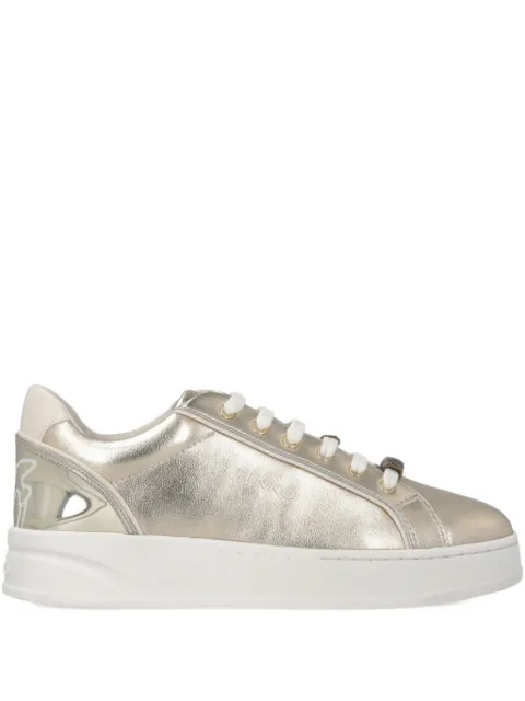 PINKO logo lace-up sneakers Gold SS0131P028