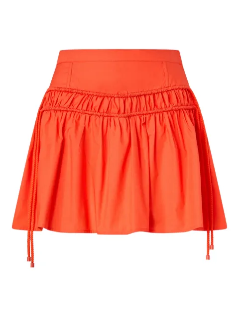 PINKO short skirt with gathering and drawstring Orange 106830A2LD