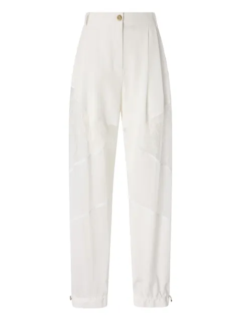 PINKO trousers with lace details White 106275A336