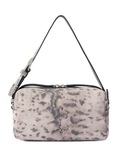 PINKO medium python-print shoulder bag Neutrals 106761A39V