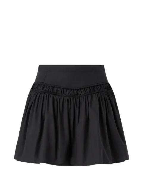PINKO short skirt with gathering and drawstring Black 106830A2LD