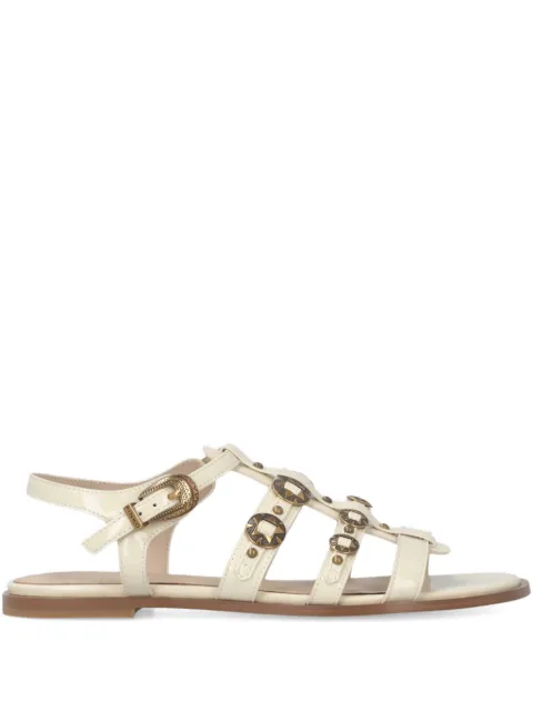 PINKO buckled multi-strap sandals Neutrals SD0469E037