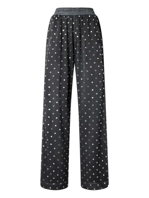 PINKO mesh trousers with mirror detail Grey 106852A3BC