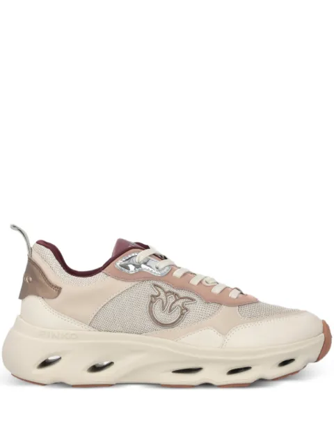 PINKO logo appliqué sneakers Neutrals SS0167P132