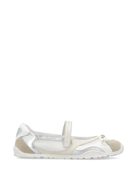 PINKO toutch-strap logo-detail sneakers Neutrals SS0187P020