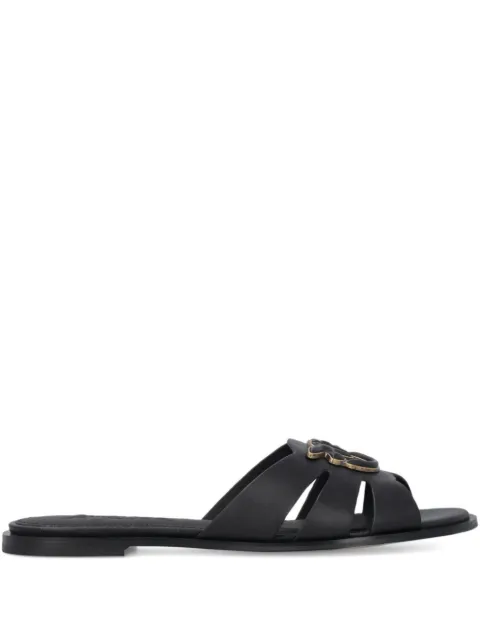 PINKO Love Birds cut-out sandals Black SD0463P001