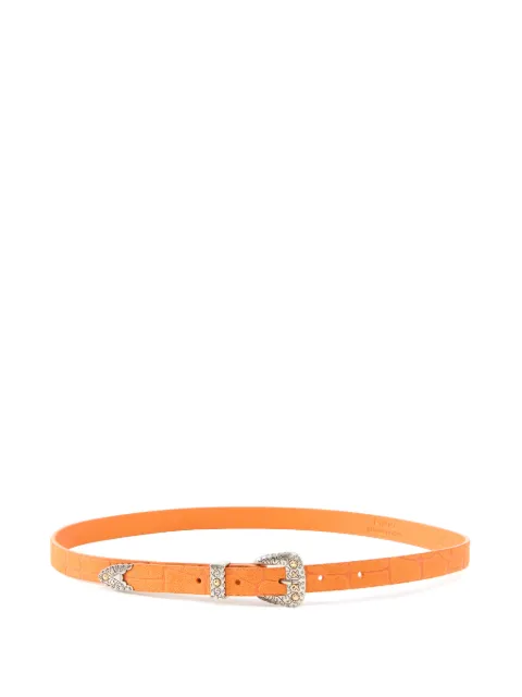 PINKO croc-effect buckle belt Orange 106972A2YW