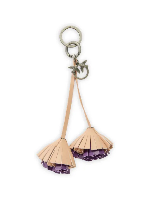 PINKO keyring charm with flowers Neutrals 106867A31U