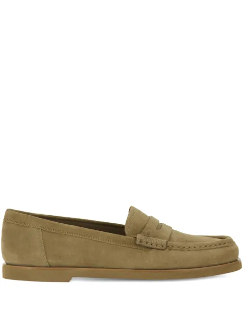 Gianvito Rossi penny Vernon loafers Neutrals G2539210GOMS14