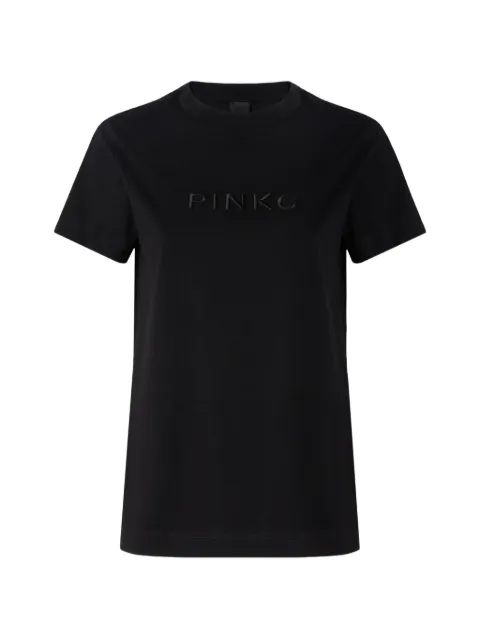 PINKO logo T-shirt Black 101752A339