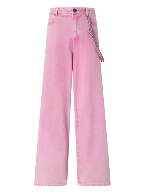PINKO jeans with jewel cord Pink 104601A33R