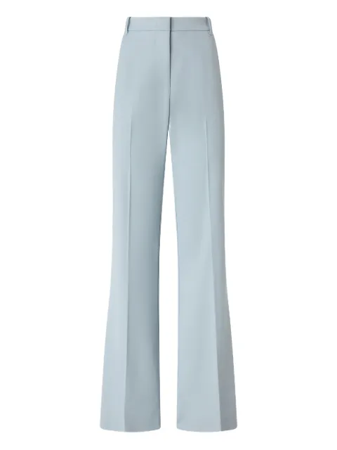 PINKO flared trousers with pressed pleat detail Blue 106193A32G