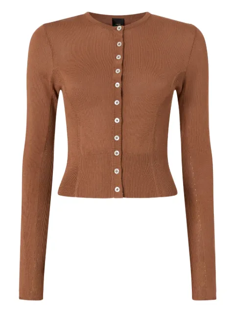 PINKO cardigan with mother-of-pearl buttons Brown 106334A349