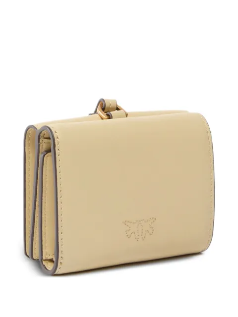 PINKO logo leather wallet Yellow 106208A0F1