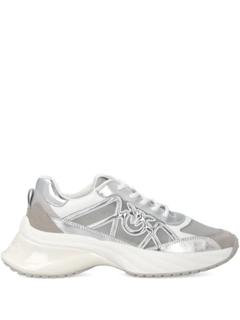 PINKO logo-detail sneakers Silver SS0135P141
