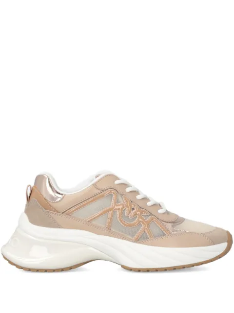 PINKO logo-detail lace-up sneakers Neutrals SS0135P142