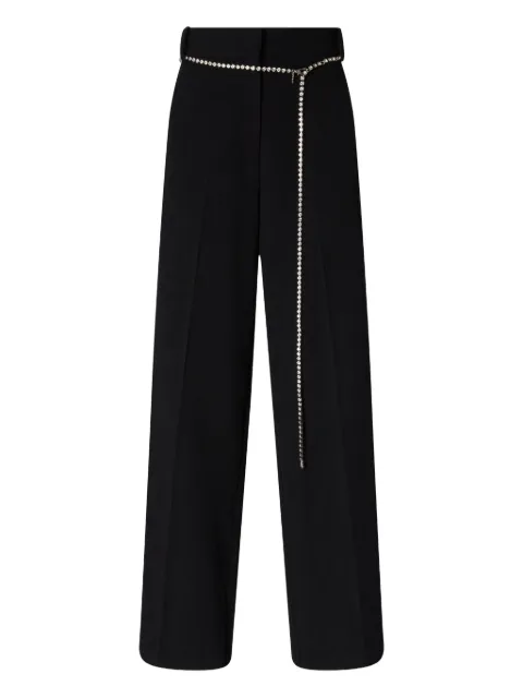 PINKO trousers with jewel belt Black 106397A35I