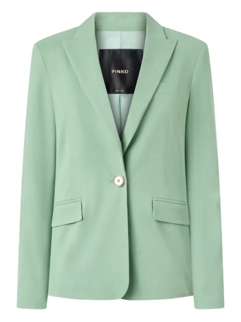 PINKO jacket in linen blend Green 106597A34I