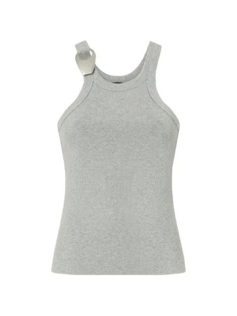 PINKO vest top with pendant buckle Grey 107300A3H8