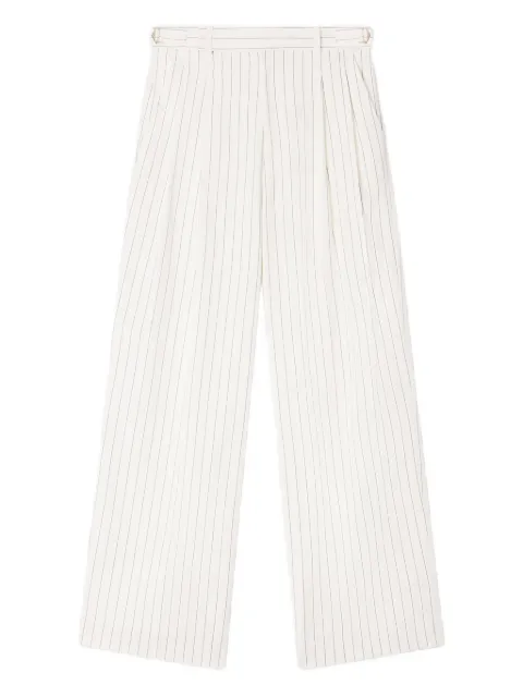 SANDRO striped suit trousers Neutrals SFPPA01904