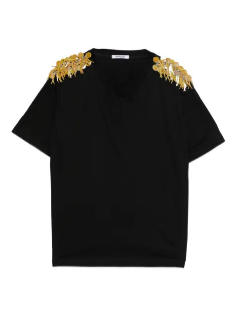 Parlor sequin-appliqué T-shirt Black 202525