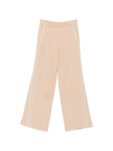 Max Mara side-stripe wide-leg trousers Neutrals 2521786069600