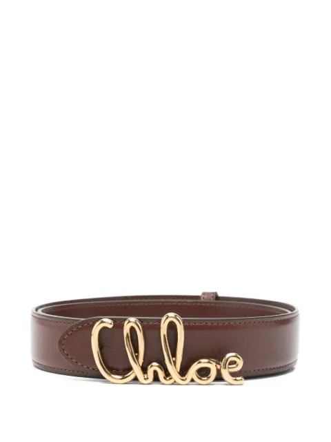 Chloé Chloé Iconic belt Brown CH26SBB14BLB
