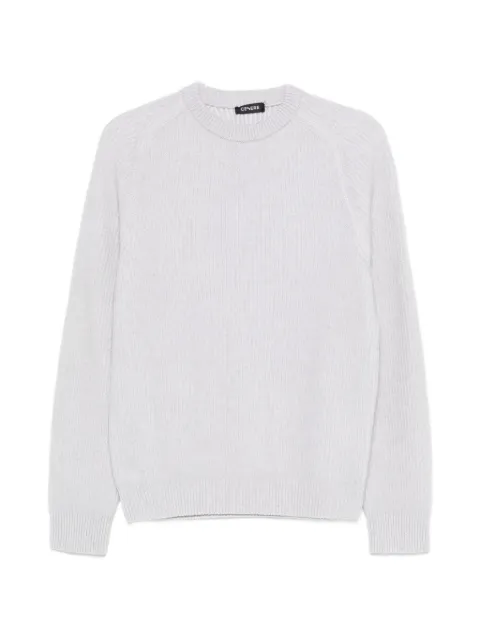 Cenere GB ribbed knit sweater Grey HI279G