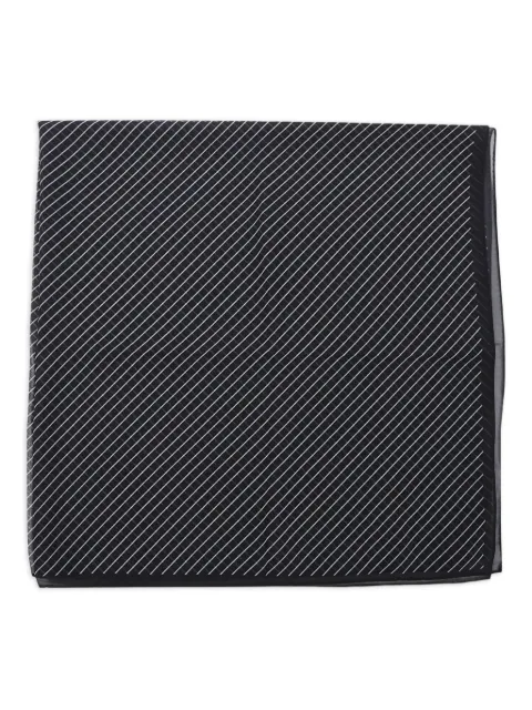 The Frankie Shop striped-pattern scarf Black SCFS21169916