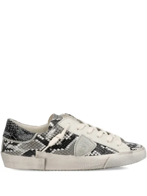 Philippe Model Paris Prsx animal-print sneakers Grey PRLDAY04