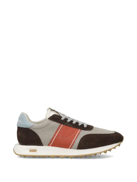 Philippe Model Paris Tour Low stripe panelled sneakers Brown TILURV06