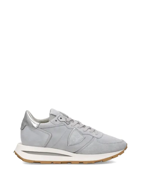 Philippe Model Paris Tropez Haute metallic panel sneakers Grey TKLDDM21