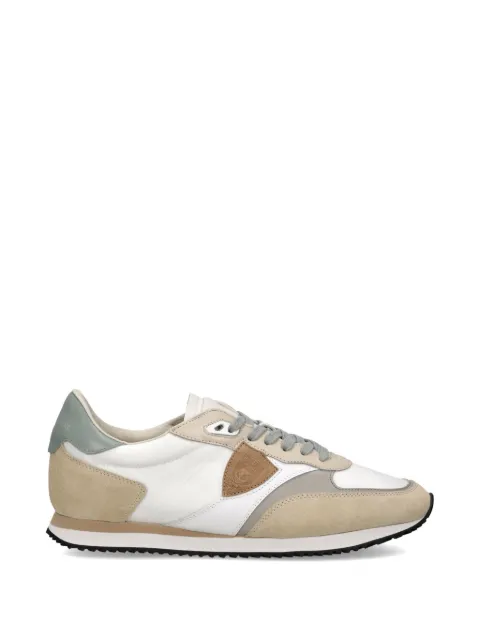 Philippe Model Paris Blville panelled low-top sneakers White BVLUWP03