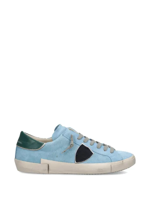 Philippe Model Paris Prsx Low triangle patch sneakers Blue PRLUXS19