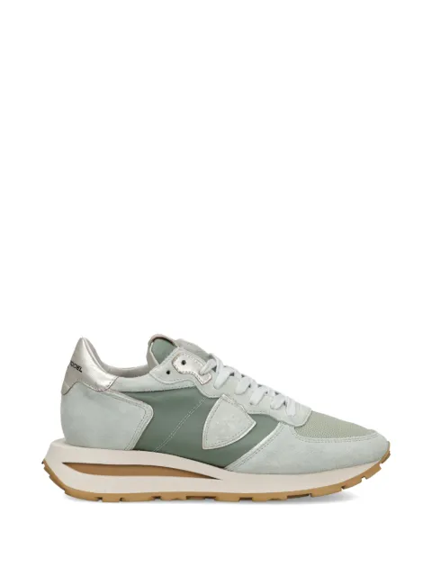 Philippe Model Paris Tropez Haute panelled sneakers Green TKLDW034