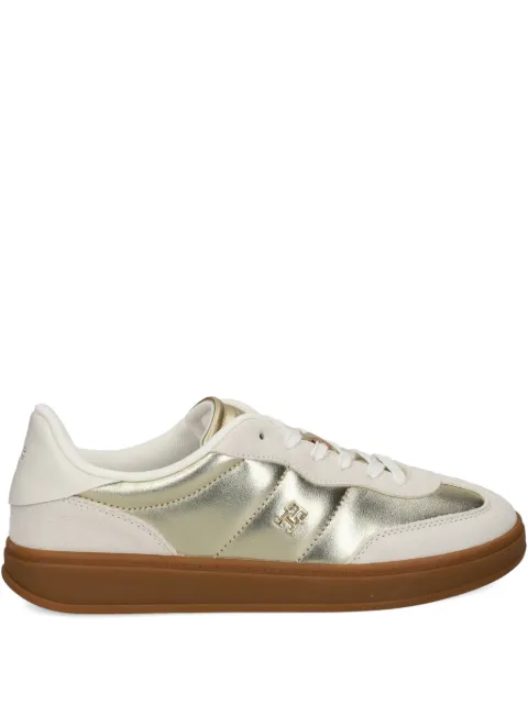 Tommy Hilfiger logo-plaque sneakers Neutrals FW0FW09026