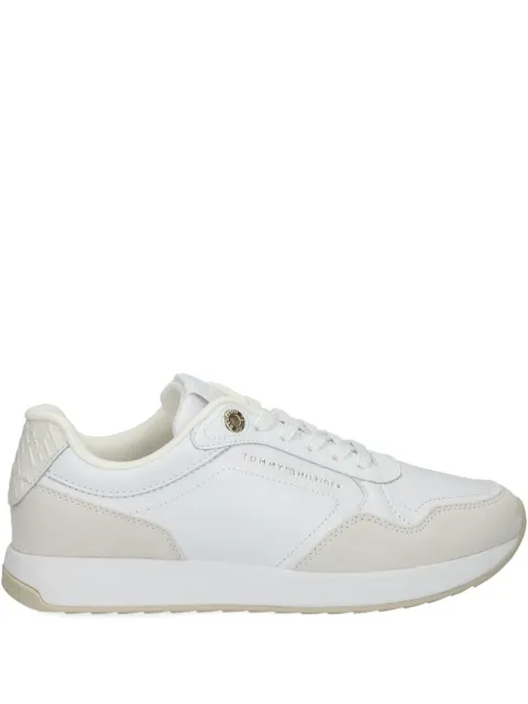 Tommy Hilfiger logo-detail leather sneakers White FW0FW09267