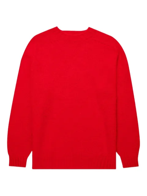 Sunspel ribbed-knit sweater Red MJUM8266RDEM