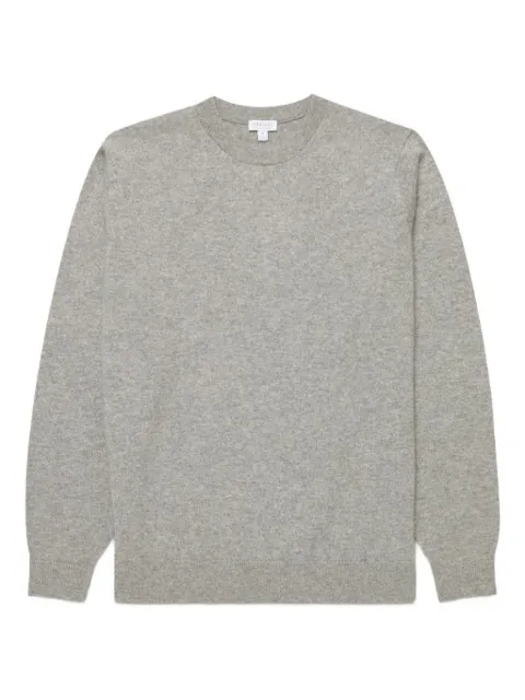 Sunspel crew-neck sweater Grey MJUM8291GYAA